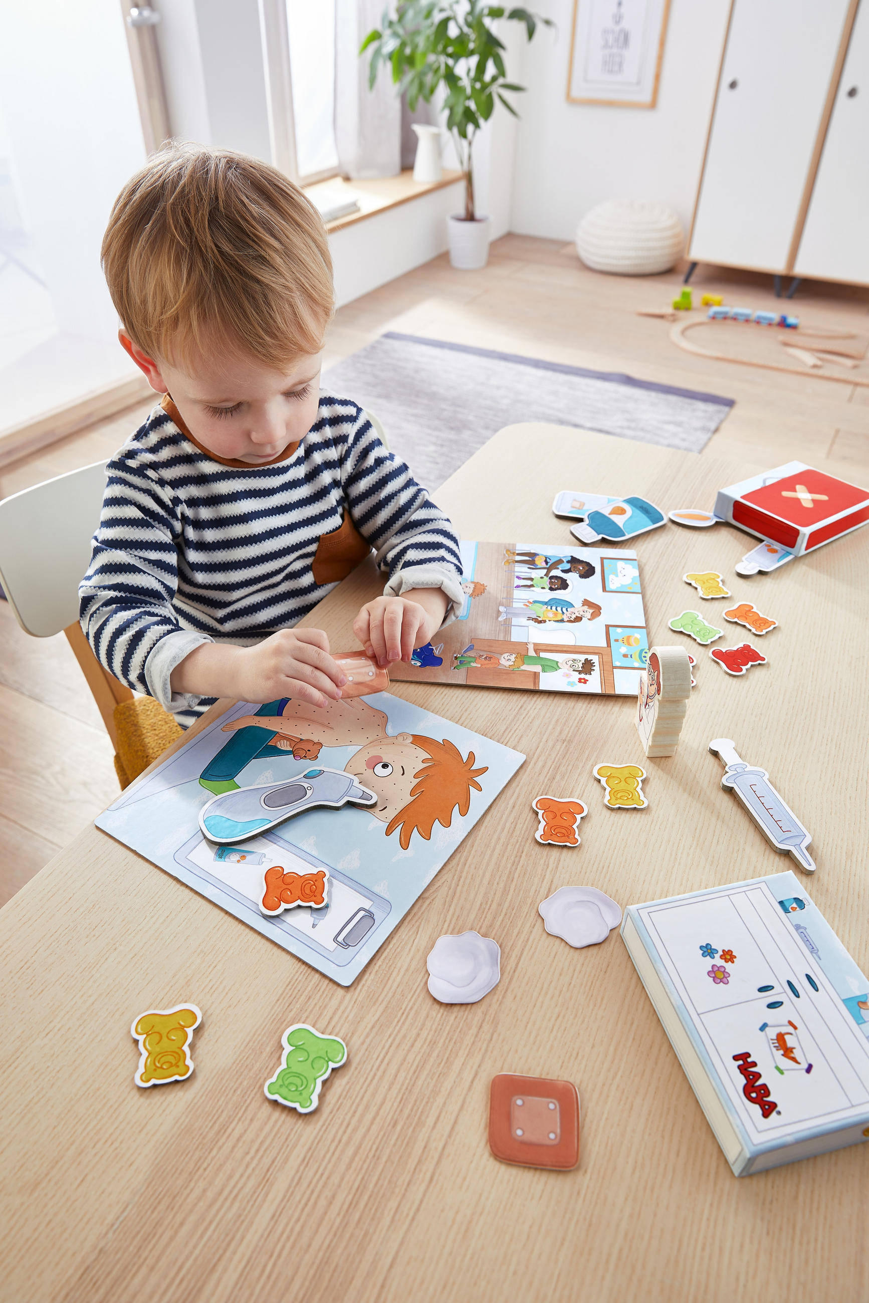 LERNSPIEL - Multicolor, Basics, Holz (21,9/21,9/6,7cm) - Haba