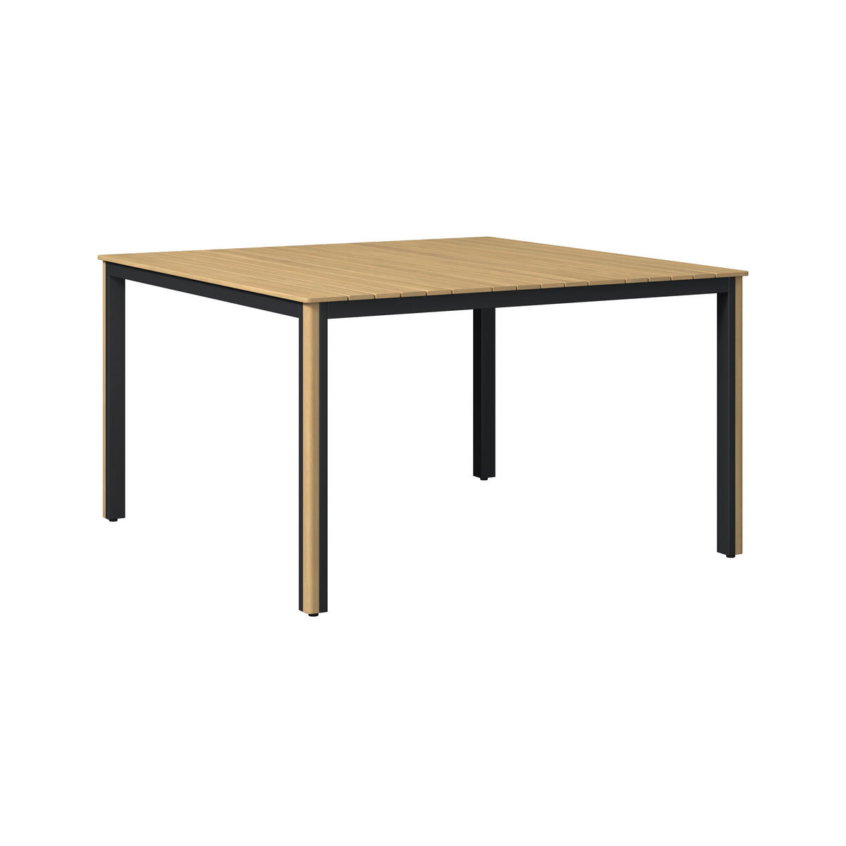 VRTNA GARNITURA   drvo, metal, tekstil  antracit, siva, boje tikovine  - boje tikovine/siva, Design, drvo/metal (230/230cm) - Ambia Garden