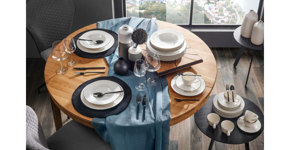 BESTECKSET Glam Chic 30-teilig Edelstahl  - Schwarz, Design, Metall - Homeware Profession.