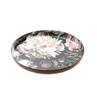 LJUSFAT  - svart/guldfärgad, Trend, metall (15,5/2cm) - Ambia Home