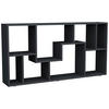 REGAL Anthrazit  - Anthrazit/Silberfarben, Design, Holzwerkstoff/Kunststoff (116/58/20cm) - MID.YOU