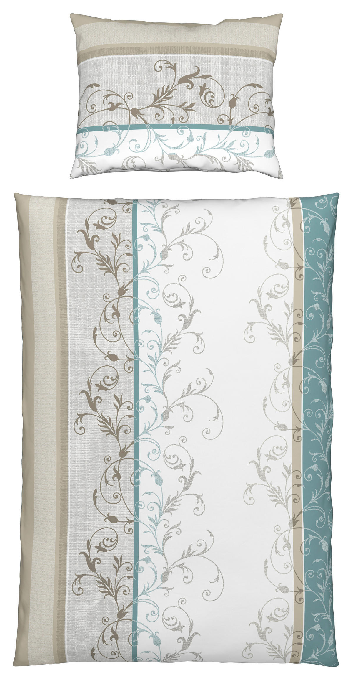 POSTEĽNÁ BIELIZEŇ, džersej, béžová, 140/200 cm - béžová, Konventionell, textil (140/200cm) - Esposa