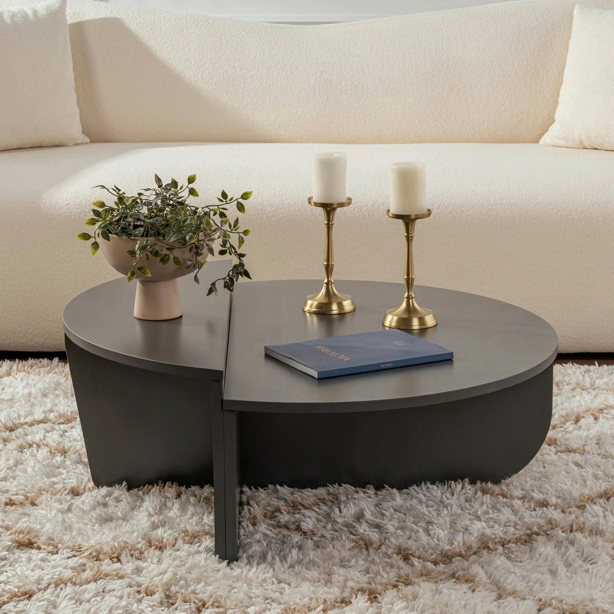 COUCHTISCH  - Design (90/30/60cm) - MID.YOU