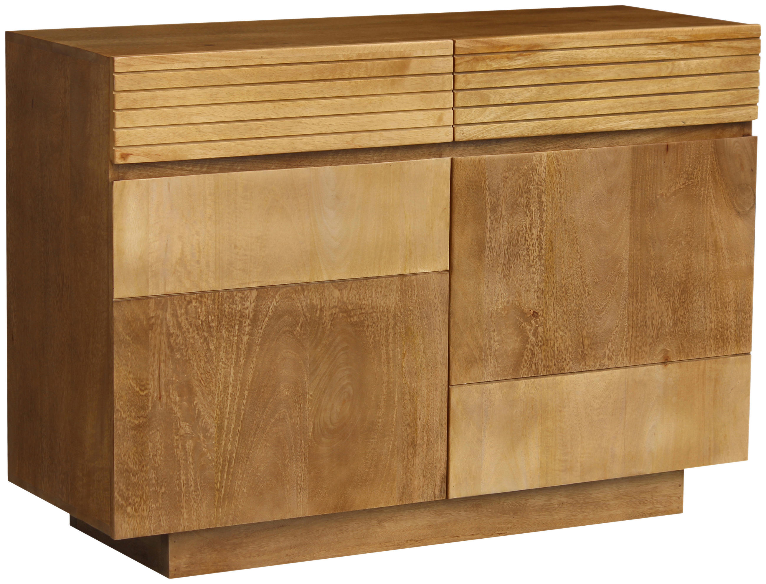 KOMMODE  in 110/77/40 cm  - Hellbraun/Naturfarben, Natur, Holz (110/77/40cm) - Livetastic