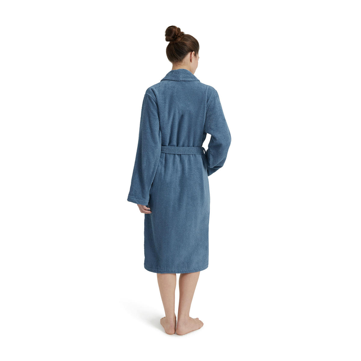 BADEMANTEL S Unisex  - Blau, Basics, Textil (Snull) - Moeve