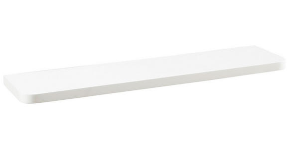 WANDBOARD in 80/2,5/20 cm Weiß  - Weiß, Basics, Holzwerkstoff (80/2,5/20cm) - Xora