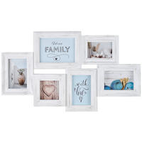 COLLAGEN-BILDERRAHMEN 39/66/2.5 cm  - Weiß, Basics, Kunststoff (39/66/2.5cm)