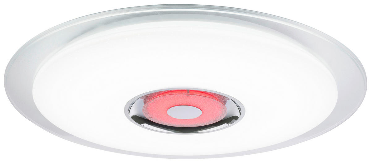 LED-DECKENLEUCHTE  Smart 60/6,1 cm   - Klar/Opal, Basics, Kunststoff/Metall (60/6,1cm) - Novel