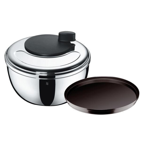 SALATSCHLEUDER Gourmet  - Schwarz, Basics, Kunststoff/Metall (24cm) - WMF