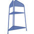ECKREGAL in Blau - Blau, KONVENTIONELL, Metall (48/48/100cm) ECKREGAL in Blau - Blau, KONVENTIONELL, Metall (48/48/100cm)