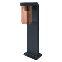 WEGELEUCHTE Endura Classic Cascade 20/16/50 cm   - Klar/Anthrazit, Basics, Glas/Metall (20/16/50cm) - Ledvance