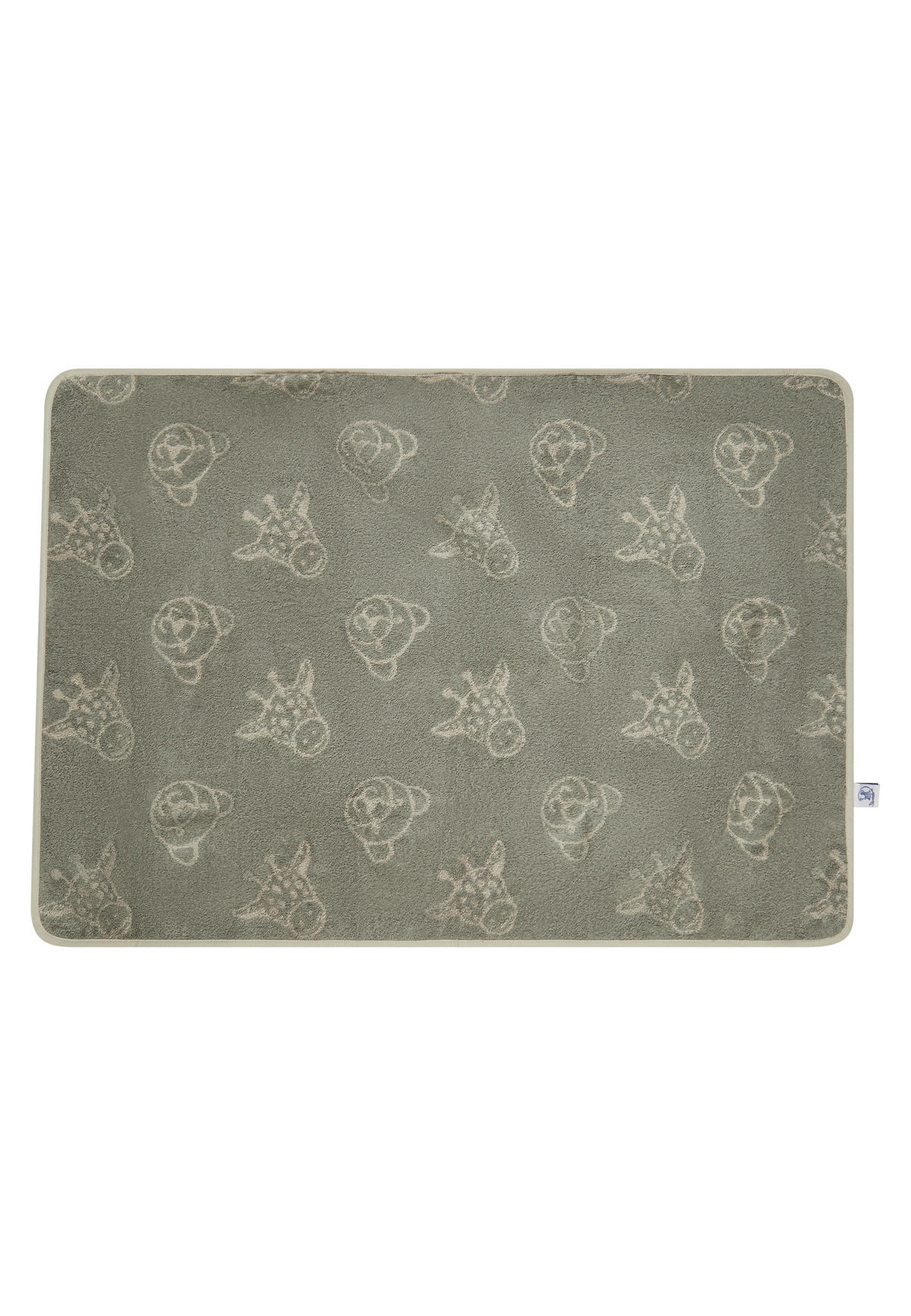 KAPUZENBADETUCH Safari  - Mintgrau, Basics, Textil (70/100/0,5cm) - Sterntaler