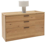 KOMMODE  in 122/75/45 cm  - Wildeiche/Schwarz, Design, Holz/Metall (122/75/45cm) - Valnatura