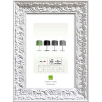 RAHMEN  - Weiß, Basics, Glas/Holz (44,6cm)