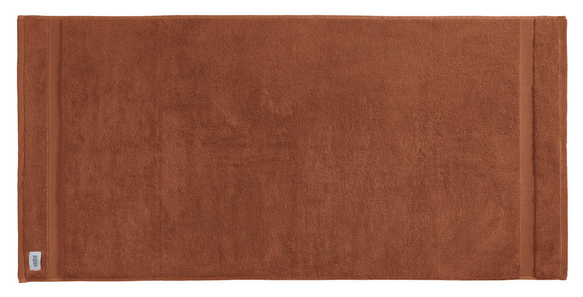 FROTTIERSET SW-Cuddly Braun, Kupferfarben, Rostfarben, Rotbraun 5-teilig  - Rotbraun/Rostfarben, Basics, Textil - Schöner Wohnen