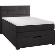Boxspringbetten Online Bestellen Xlutz Boxspringbett Webstoff 120 200 Cm Inkl Bettkasten Matratze Topper Wengefarben
