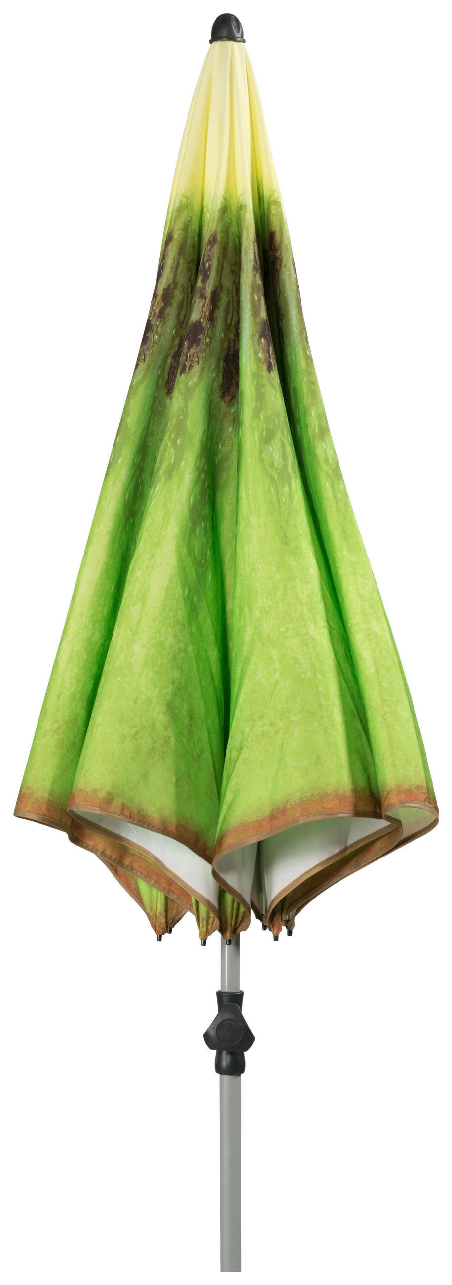 SONNENSCHIRM  200/200 cm  - Silberfarben/Grün, Design, Textil/Metall (200/200cm) - Doppler
