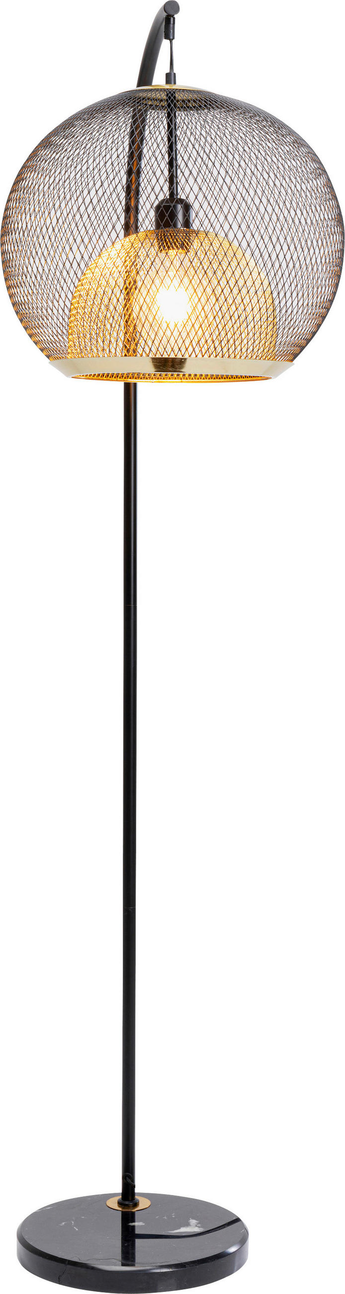STEHLEUCHTE  46,5/156/40 cm   - Basics, Kunststoff/Metall (46,5/156/40cm) - Kare-Design