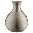 VASE  - Silberfarben, Basics, Metall (13/17/13cm) - Ambia Home