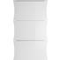 SCHUHSCHRANK Hochglanz, lackiert Weiß - Weiß, Design (71/123/27cm) - Voleo