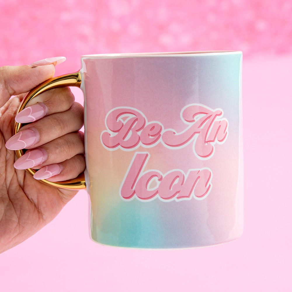 KAFFEETASSE Paris Hilton 450 ml  - Rosa, Basics, Keramik (450ml) - Paris Hilton