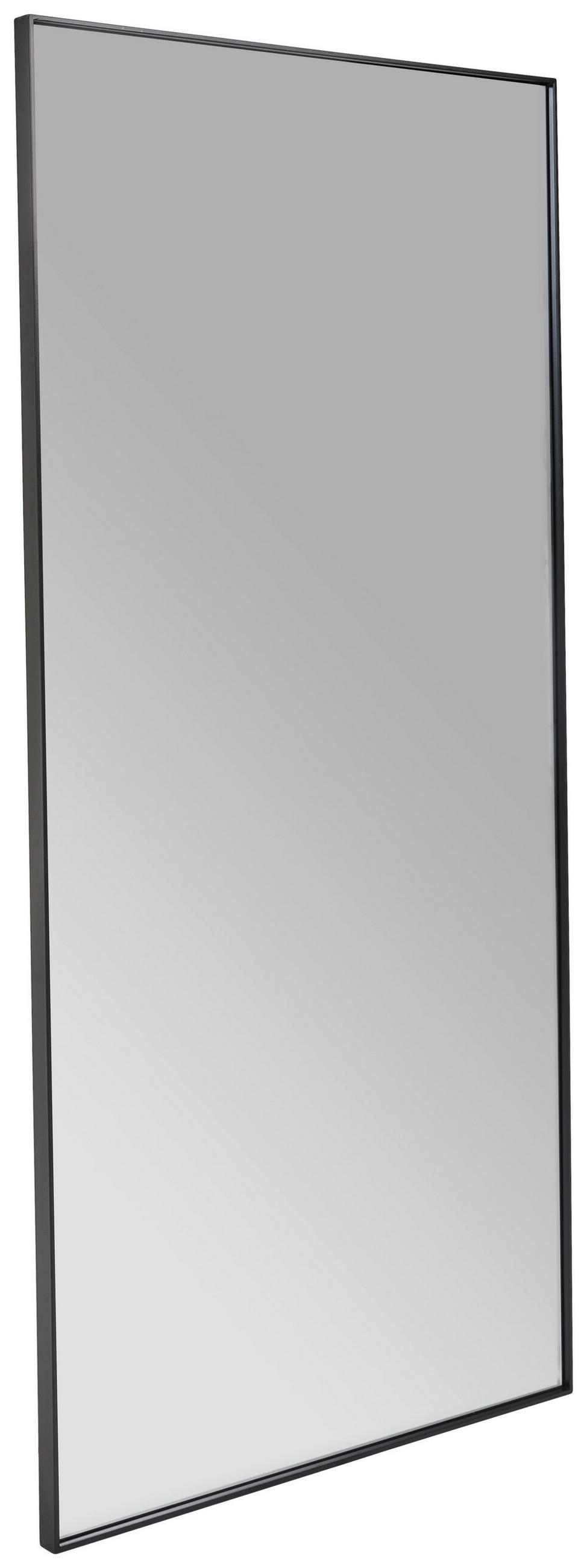 WANDSPIEGEL 80/170/3 cm    in rechteckig  - Schwarz, Design, Glas/Holzwerkstoff (80/170/3cm) - MID.YOU