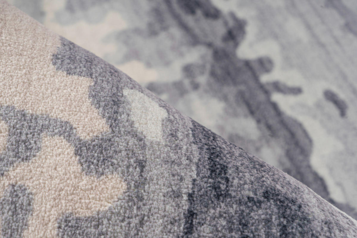 VINTAGE KOBEREC, 160/230 cm, šedá - šedá, Konvenční, textil (160/230cm)