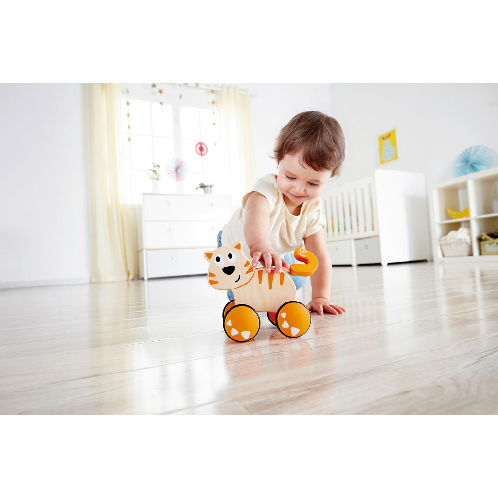Thumbnail - Hape Ziehfigur, Holz, Metall, Kunststoff, Holzwerkstoff, massiv, 16.3x14.6x9.8 cm, unisex, Reach, EN 71, Spielzeug, Baby...