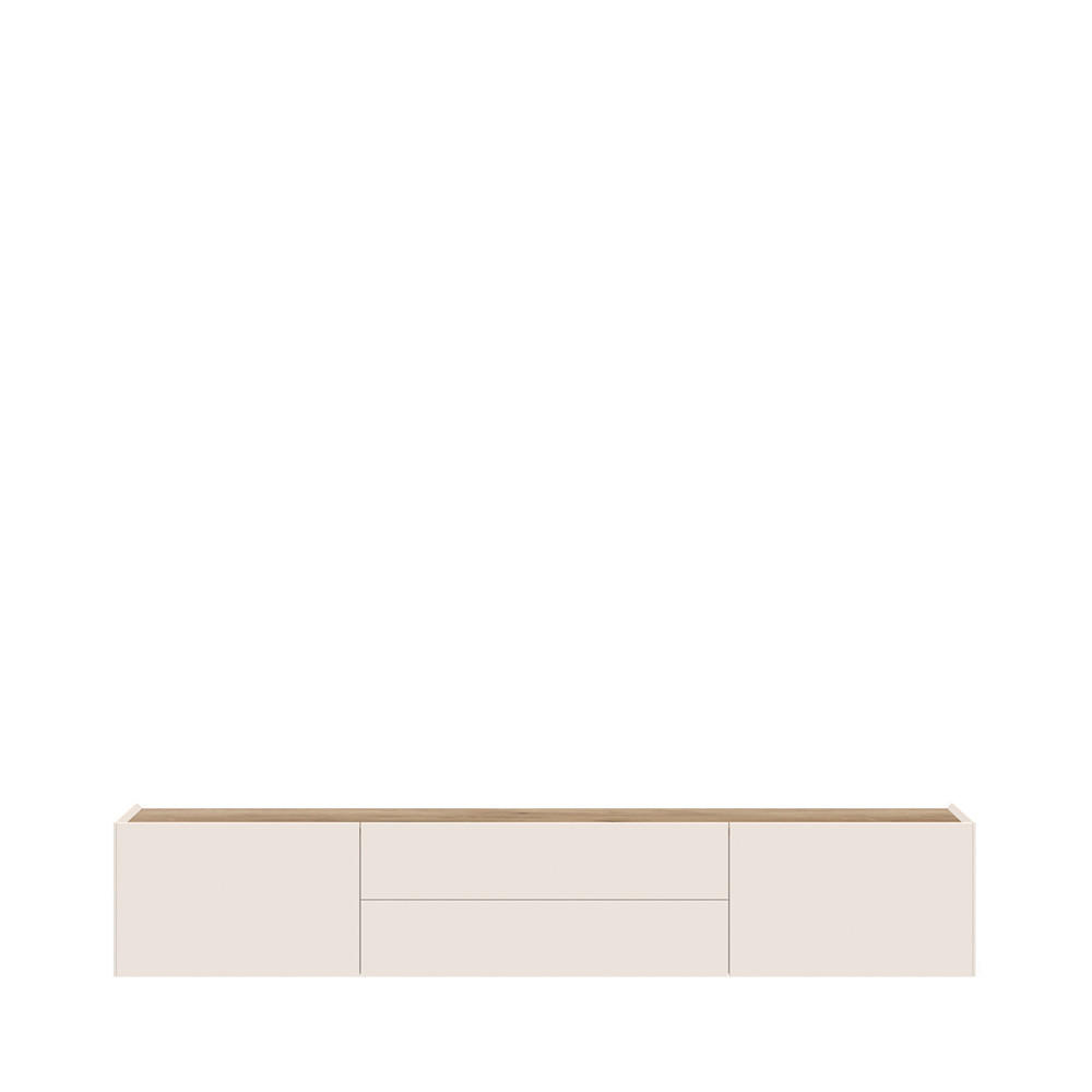 TV-ELEMENT kašmir  - kašmir, Design, kovina/leseni material (206/37/47cm) - Hom`in