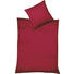BETTWÄSCHE Makosatin Rot 155/220 cm - Rot, Basics, Textil (155/220cm) - FLEURESSE