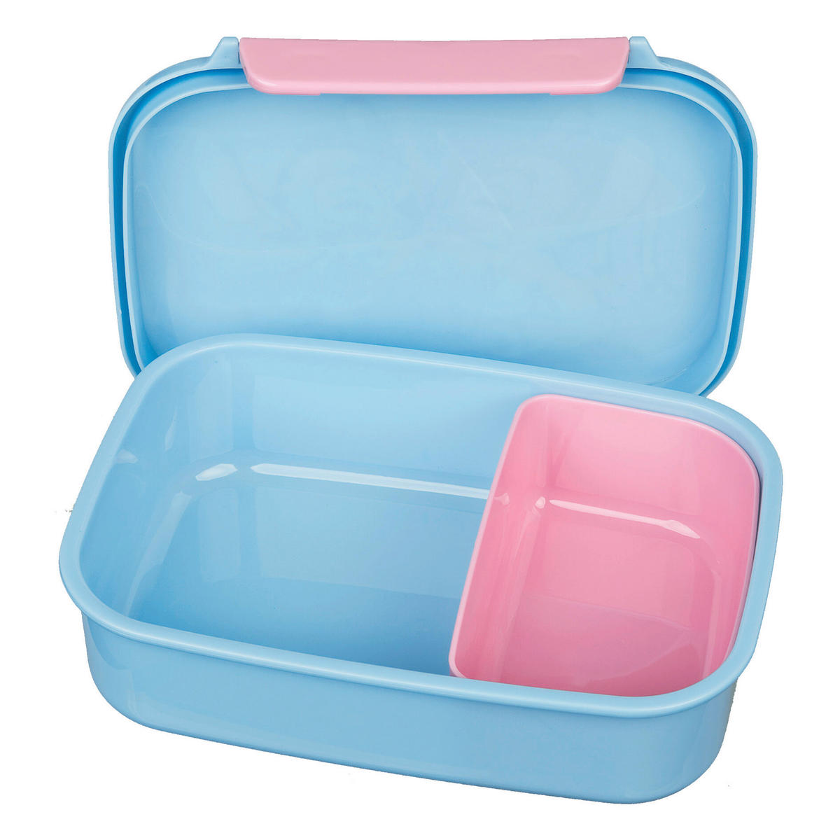 KINDERGESCHIRRSET Stitch 2-teilig  - Blau/Rosa, Basics, Kunststoff (8,0/22,3/19cm) - Disney