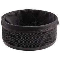 COȘ PENTRU PÂINE 23/10,2 cm  - negru, Design, metal/textil (23/10,2cm) - Homeware Profession.