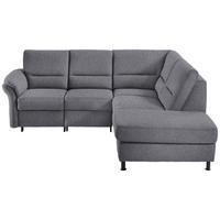 HÖRNSOFFA i flatväv blå  - blå/svart, Modern, metall/textil (227/203cm) - Beldomo System