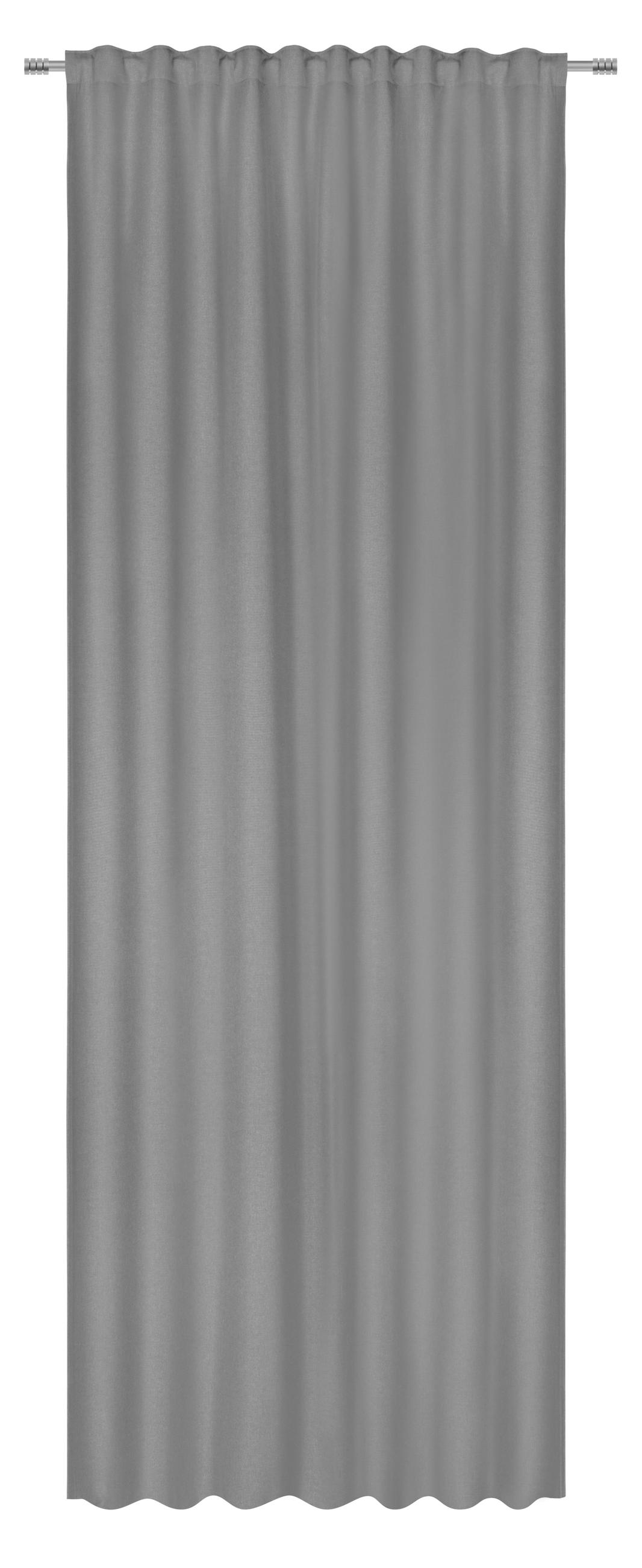 ZATEMŇOVACÍ ZÁVES, zatemnenie, 140/300 cm - sivá, Konventionell, textil (140/300cm) - Esposa