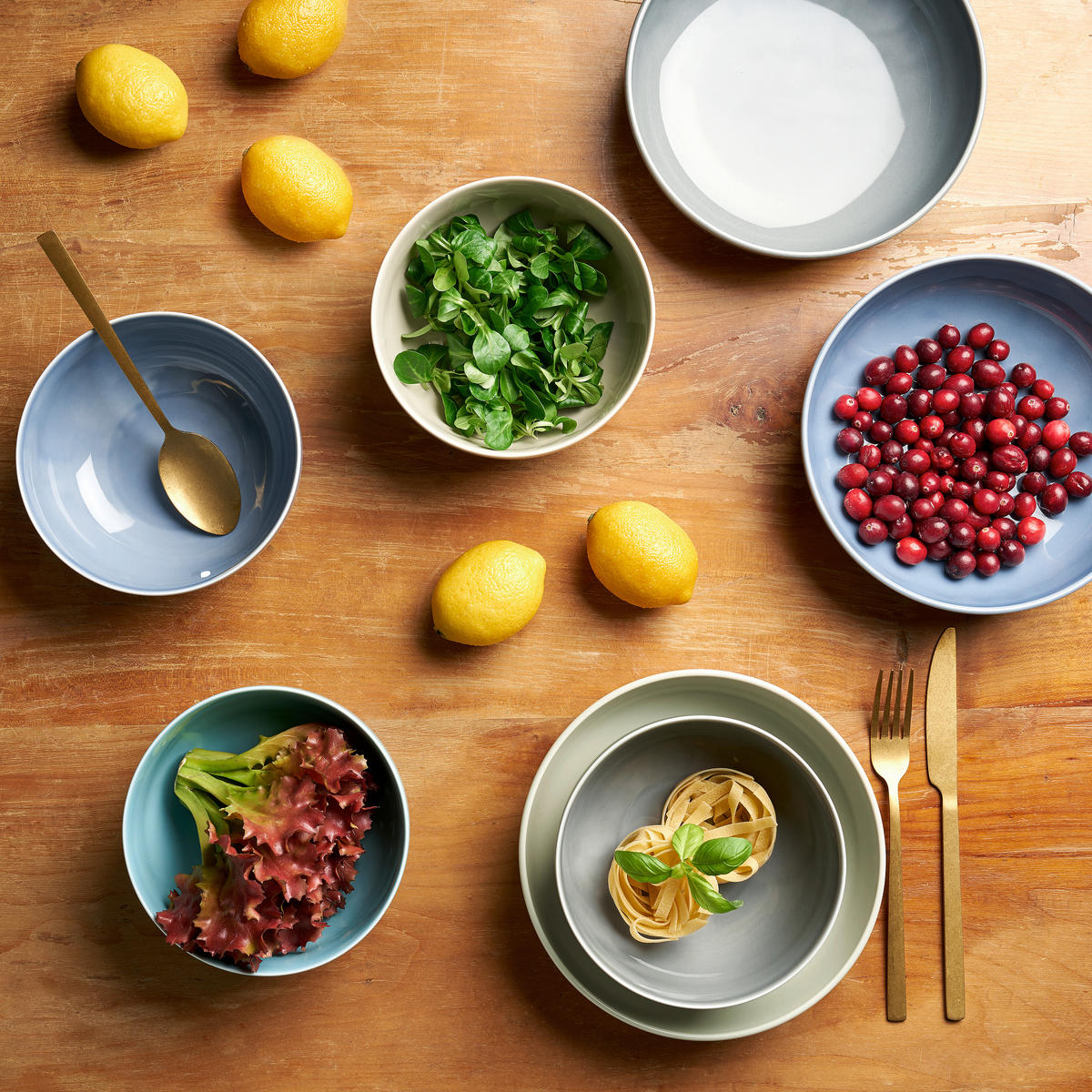 SCHALE Jive   - Türkis, Basics, Keramik - Van Well