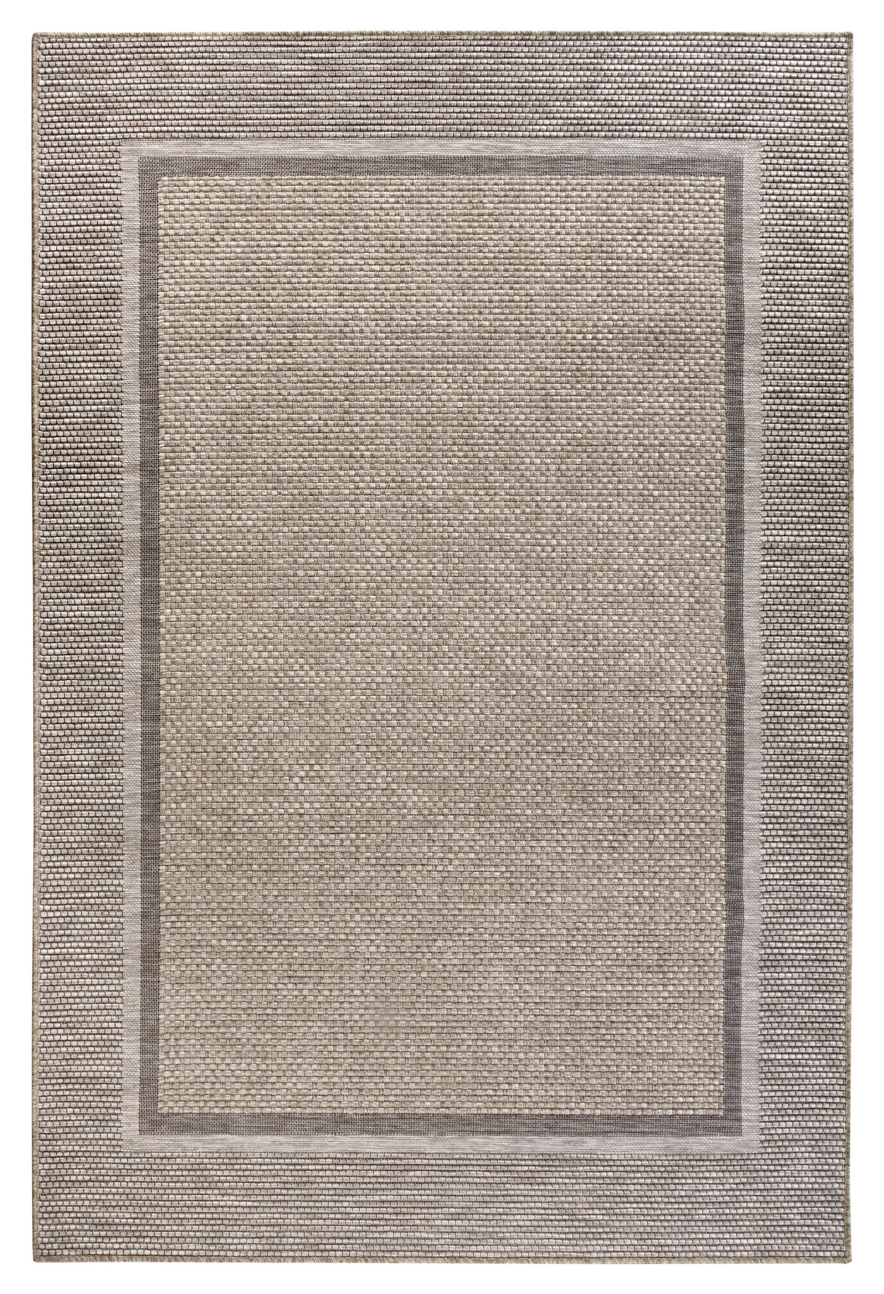 OUTDOORTEPPICH  für Terrasse und Balkon 115/170 cm Kollektion 1836 Hellbraun  - Hellbraun, Basics, Kunststoff (115/170cm) - Villeroy & Boch