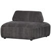 SESSEL in Struktur Schwarz  - Schwarz, Design, Kunststoff/Textil (100/70/116cm) - Livetastic