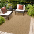 OUTDOORTEPPICH 160/220 cm Columbia Meliert Currygelb  - Currygelb, Design, Textil (160/220cm) - Novel
