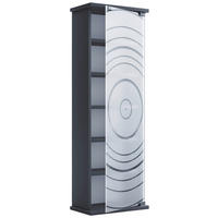 CD REGAL antracit  staklo, drvni materijal   - antracit, Design, staklo/drvni materijal (31/92/18cm) - MID.YOU