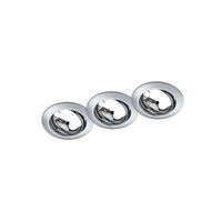 EINBAUSPOT JURA 8,3/7,0 cm   - Chromfarben, KONVENTIONELL, Metall (8,3/7,0cm) - Trio Leuchten