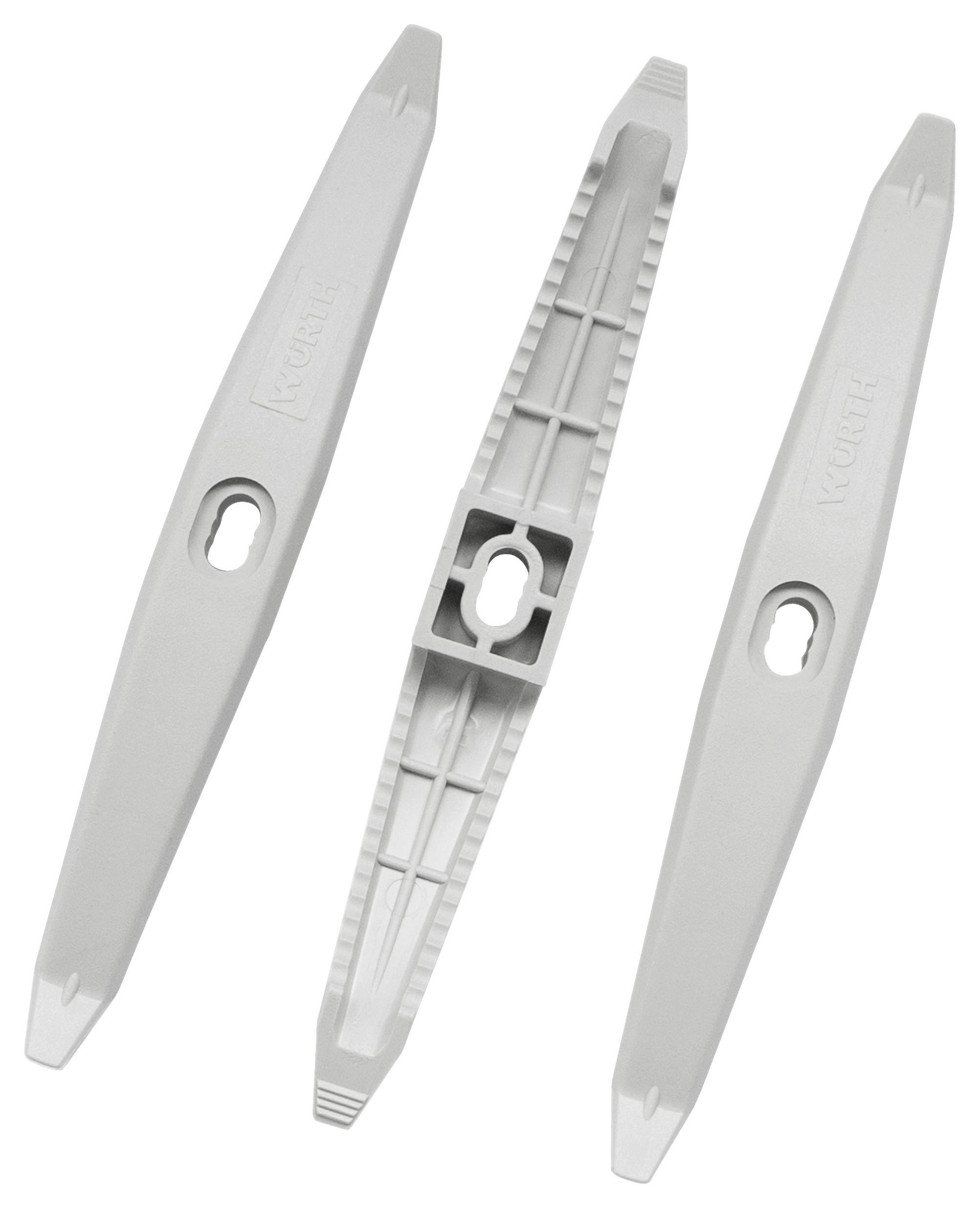 KABELHALTER - Silberfarben, KONVENTIONELL, Kunststoff (38,8/11,5/2,8cm) - Moderano