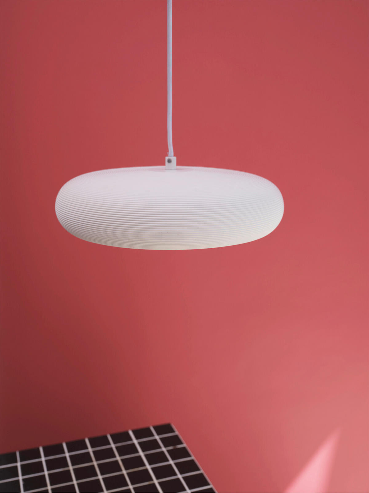 HÄNGELEUCHTE 29.8/113 cm  - Weiß, Basics, Stein/Metall (29.8/113cm) - Osram