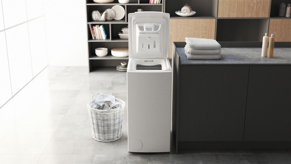 WASCHMASCHINE WMT BK 126 B  - Weiß, Trend, Kunststoff/Metall (40/90/60cm) - Bauknecht