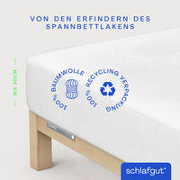 MATRATZENAUFLAGE - Weiß, Basics, Textil (200/200cm) - Schlafgut