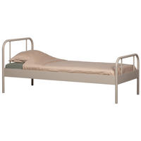 METALLBETT 90/200 cm  in Sandfarben  - Sandfarben, Basics, Metall (90/200cm) - MID.YOU