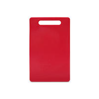 VÁGÓDESZKA - piros, Basics, műanyag (24/15/0,5cm) - Homeware
