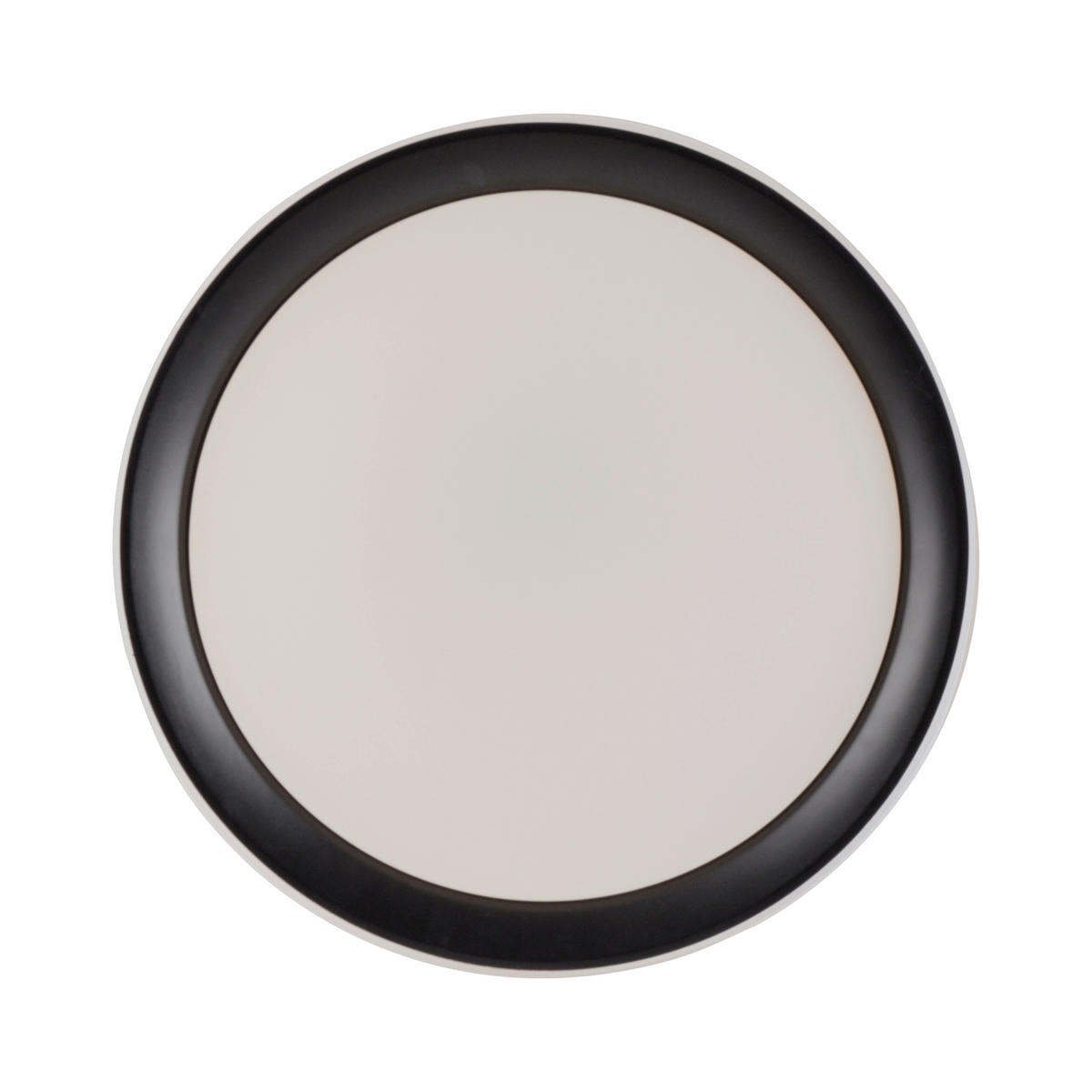 LED-DECKENLEUCHTE LOLASMART-DISC  Smart 51/7,5 cm   - Schwarz, Design, Kunststoff/Metall (51/7,5cm)