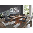 STUHL in Holz, Textil Anthrazit, Eichefarben  - Eichefarben/Anthrazit, KONVENTIONELL, Holz/Textil (47/95/60cm) - Cantus