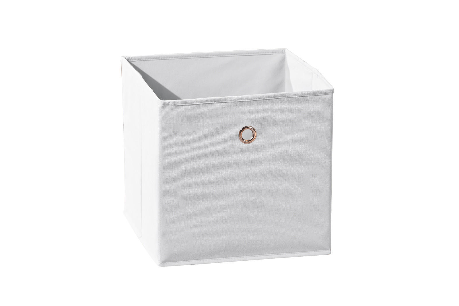 FALTBOX - Weiß, Basics, Kunststoff/Metall (31,5/31/31,5cm) - MID.YOU