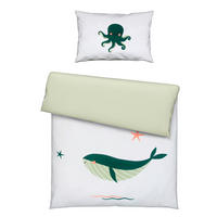 BABYBETTWÄSCHE Seaworld Webstoff 100/135 cm  - Multicolor, Trend, Textil (100/135cm) - Avelia